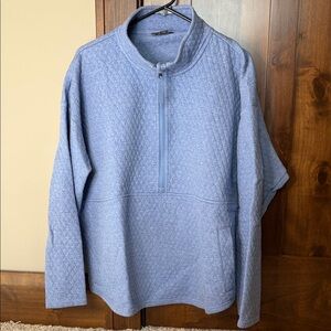 Women’s Eddie Bauer Blue half-Zip Sweatshirt